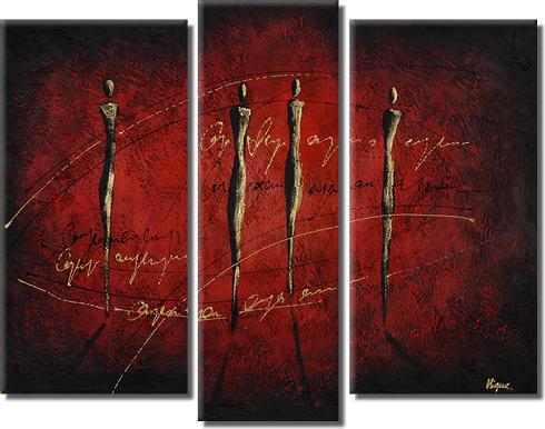 Dafen Oil Painting on canvas abstract -set370